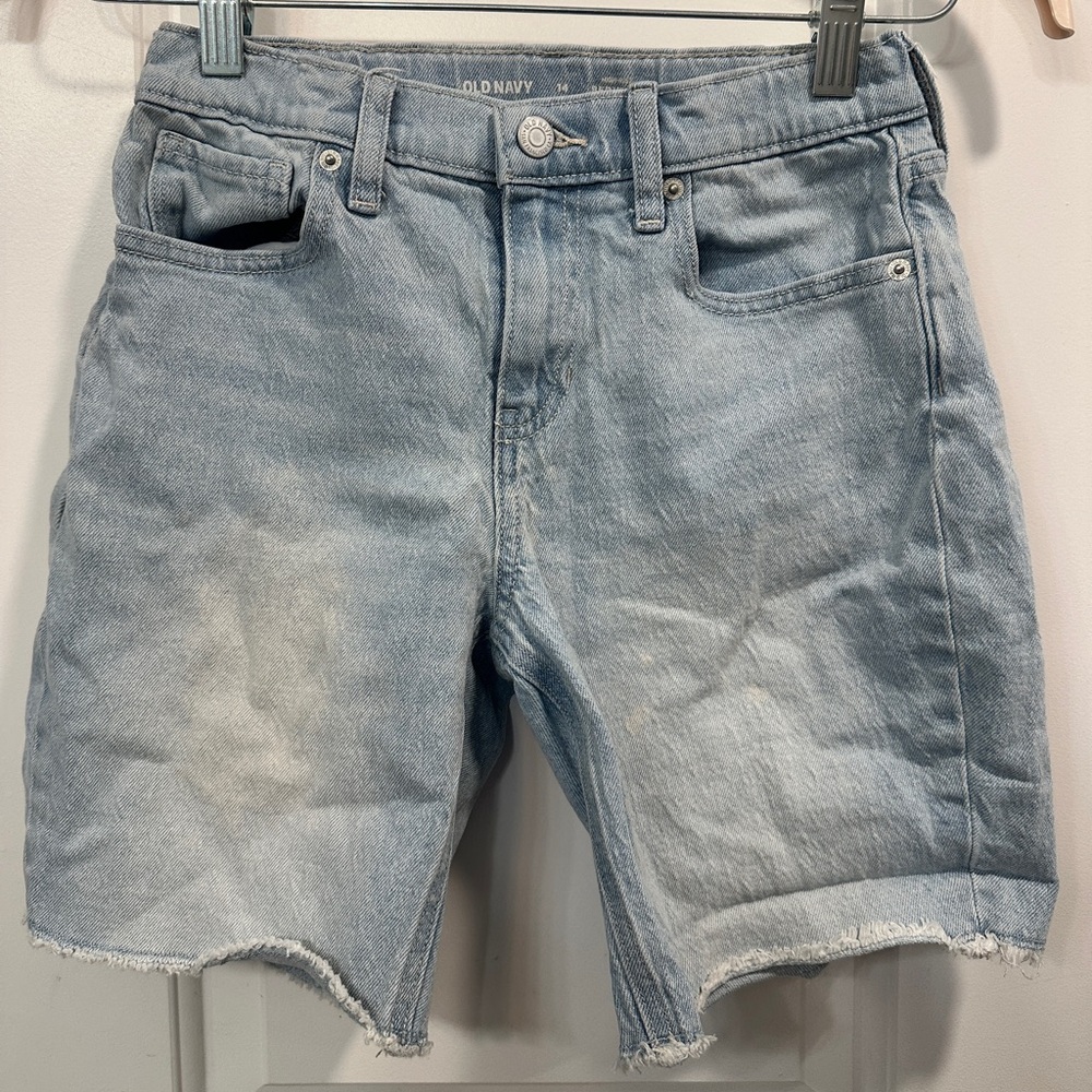 Girl’s Old Navy Sky Blue Bermuda  Denim Shorts